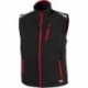 Gilet FORTIS 24, noir/rouge  Taille XL