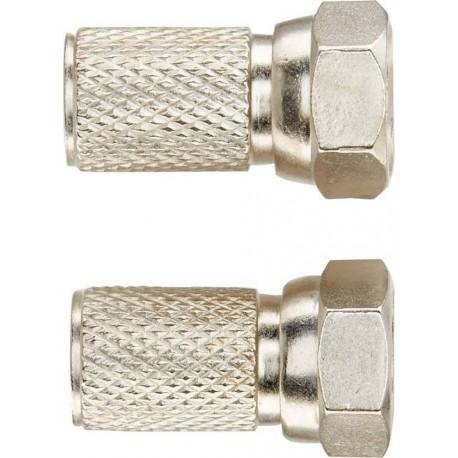 Connecteur F pour câble coaxial  KOX90, 7 mm, 2 unités