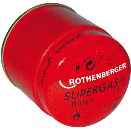 Cartouche gaz 190ml C200 III Rothenberger