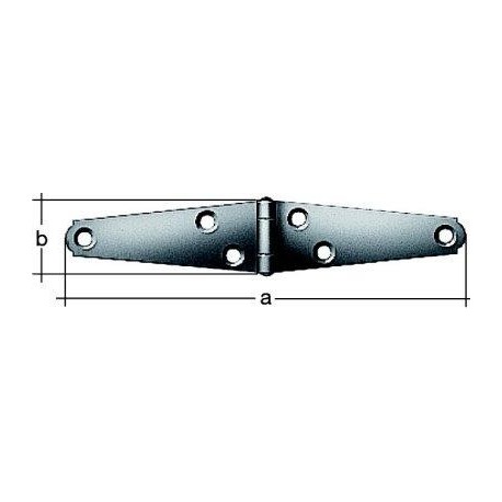 Charnière triangle,900 VA/160 mm