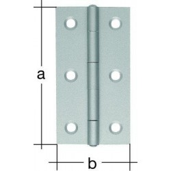 Charnière roulée, étroite,5000 VA/80 mm