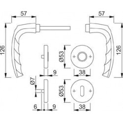 Rosette F1 1530/42KV/42KVS,8,PZ
