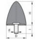 Silent bloc caoutchouc GP DP 15x15 M4x12