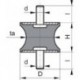 Silent bloc caoutchouc A GP AT 20x30 M618