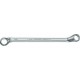 Clés polygonales doubles, anneau contre coudé, acier au chrome-vanadium 31CrV3, Cote s/plats : 7 x 8 mm, Long. 180 mm