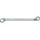 Clés polygonales doubles, anneau contre coudé, acier au chrome-vanadium 31CrV3, Cote s/plats : 7 x 8 mm, Long. 180 mm