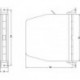 Enrouleur porte74A Blanc max. 5-6 mtr.