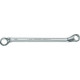 Clés polygonales doubles, anneau contre coudé, acier au chrome-vanadium 31CrV3, Cote s/plats : 21 x 24 mm, Long. 307 mm
