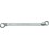 Clés polygonales doubles, anneau contre coudé, acier au chrome-vanadium 31CrV3, Cote s/plats : 21 x 24 mm, Long. 307 mm
