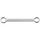 Clé polygonale double, droite, acier au chrome-vanadium, Cote s/plats : 14 x 15 mm, Long. 167 mm