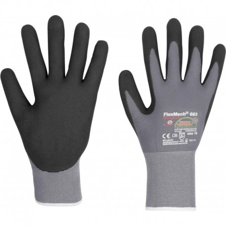 Gants de protection FlexMech 663,  Taille  6 (Par 10)