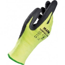 Gants de protection Temp-Dex 710,  Taille  7, jaune/noir (Par 10)