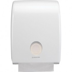 Distributeur papier toilette Aquarius standard, blanc