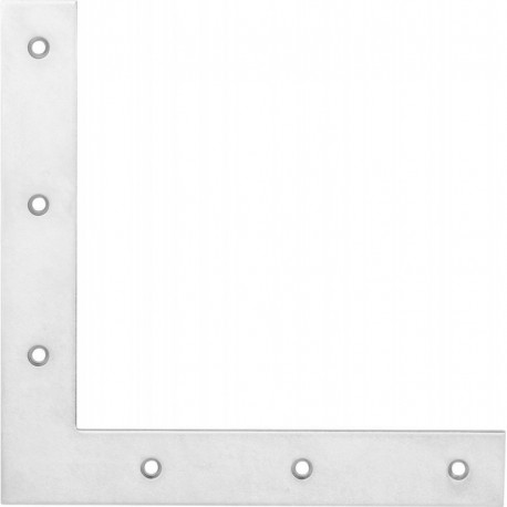 Equerre Penture volet porte 200x200mm  chromé brillant