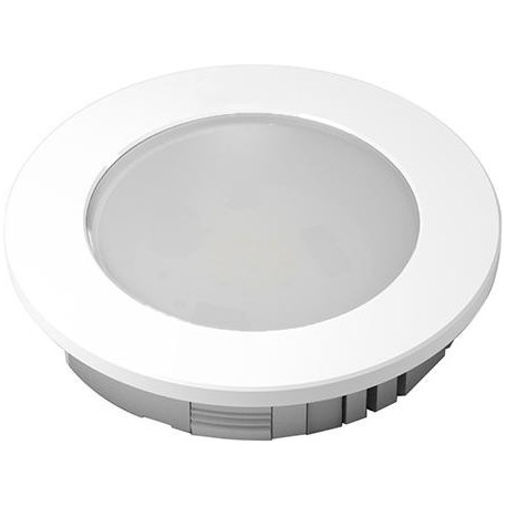 Spot HV DownLite-bague de recouvrement Blanc, D 78 mm