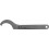 Clé à ergot à tenon, Capacité de serrage : 205-220 mm, Long. 470 mm, Épais. : 10,0* mm