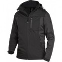 Veste de travail Jannik, Softshell,  Taille  M, anthracite/noir
