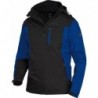 Veste de travail Jannik, Softshell,  Taille  M, bleu roi/noir