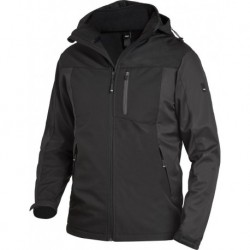 Veste de travail Jannik, Softshell,  Taille  XL, anthracite/noir