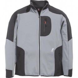 Veste de travail Ralf,Jersey-Fleece, Taille  L, gris/noir