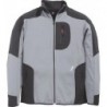 Veste de travail Ralf,Jersey-Fleece, Taille  XL, gris/noir