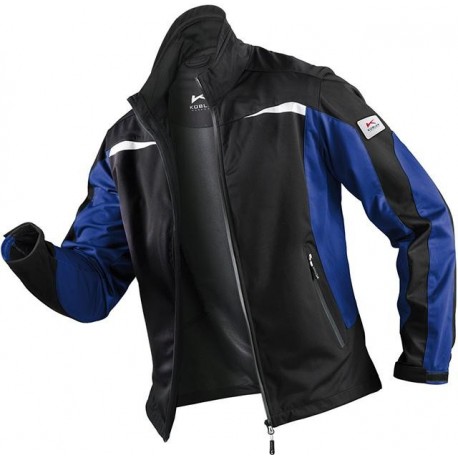 Veste de travail Ultrashell noir/bleu., Taille 3XL