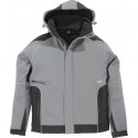 Veste de travail Walter, Softshell,  Taille  L, gris/noir