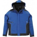 Veste de travail Walter, Softshell,  Taille  XL, bleu roi/noir
