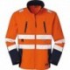 Veste de travail Pittsburgh,Softshell orange fluo/navy, Taille XL