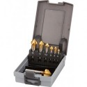 Fraise à ébavurer -Set D335C HSS 90G 6,0-25mm 7- pièces FORTIS