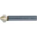 Fraise à ébavurer inégale TiAlN 6,30mm 90G VHM Beck