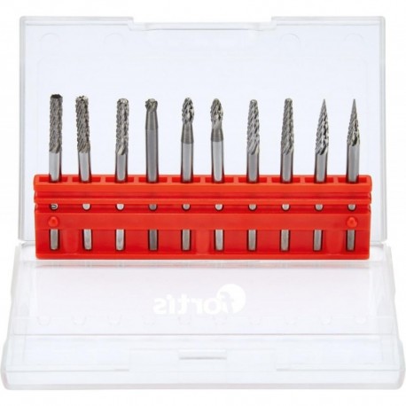Fraise-Set HM 3mm 10-tlg FORTIS