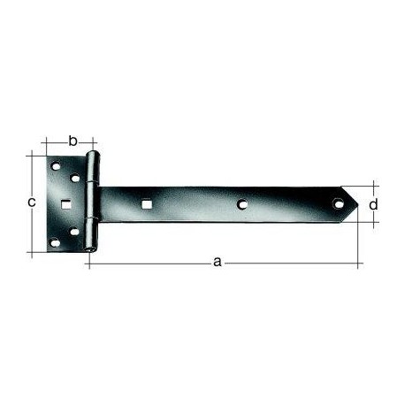 Penture volet 3124/VA/300 mm