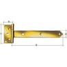 Penture volet 3126/K2/500 mm
