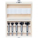 Foret bois/PVC-Set HW 5  pièces 15-35mm FORTIS