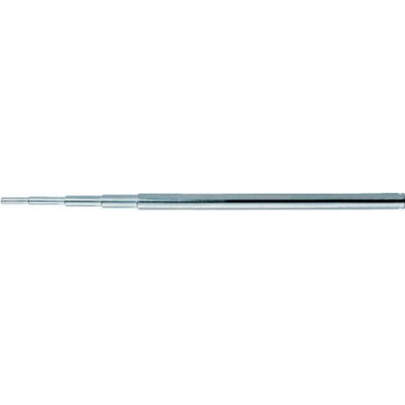 Broche réglable pour clé à pipe, Modèle : 5 niveaux, Long. 280 mm, Ø 5 6 8 10 12 mm