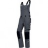 Salopette 1804 720,  Taille  50,gris foncé/noir