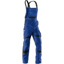 Salopette ACTIVIQ high,  Taille  60, bleu grain/noir