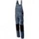 Salopette,Canvas,320 g/qm, Taille 52,gris