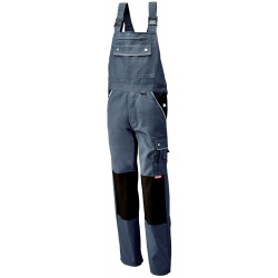 Salopette,Canvas,320 g/qm, Taille 58,gris