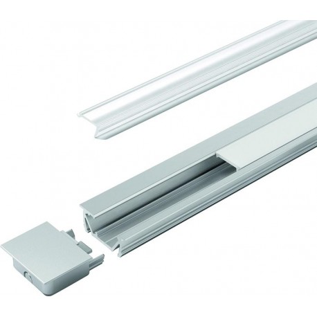 Goulotte LED G-2 opal L 3000 mm, Profil