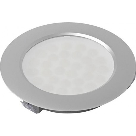 Spot EcoPower L acier inoxidable Opt.vw, 12V, 3.2W, 1,8m