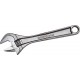 Clé à molette n° 8074/8075CIP, Taille : 15 pouces, Long. 380 mm, Cote s/plats 44 mm