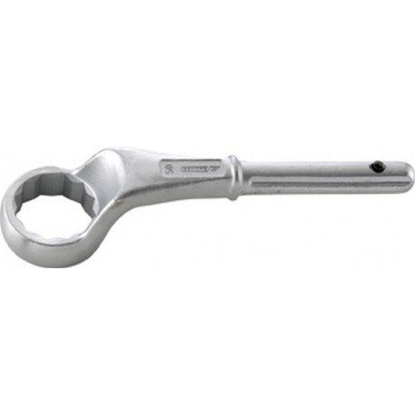 Clé polygonale à grande puissance, Cote s/plats : 60 mm, Long. 345 mm, Pour Ø de tube emboîtable 30 mm, Épais. : de l'anneau : 30,5 mm