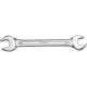 Clé plate double, poli, Cote s/plats : 10 x 11 mm, Long. 158 mm