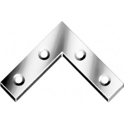 Equerre galvanisé 60mm Nr. 186060Z(Par 100)