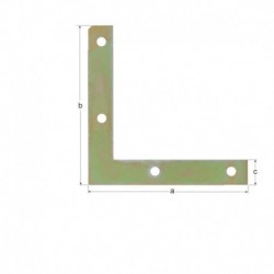 Equerre 75x75 mm/K2 (Par 50)