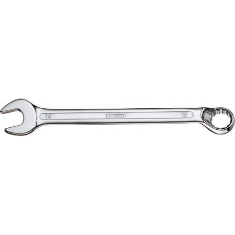 Clé mixte, DIN 3113 B, poli, Cote s/plats : 6 mm, Long. 100 mm