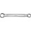Clé polygonale double coudée, DIN 837 B, poli, Cote s/plats : 13 x 17 mm, Long. 166 mm