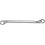 Clé polygonale double coudée, DIN 838, poli, Cote s/plats : 9 x 11* mm, Long. 203 mm